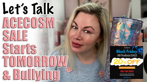 Lets talk - Acecosm Sale Starts Tomorrow | Wannabe Beauty Guru | Code Jessica10 saves $$$