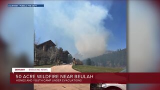 Pueblo County wildfire prompts evacuations; person of interest ID'd