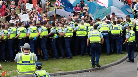 Convoy NZ 2022 & Camp Freedom: Convoy Arrives in Wellington (Feb 8) & Protest Arrests (Feb 10)