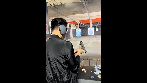My friend from Thailand is starting to like guns