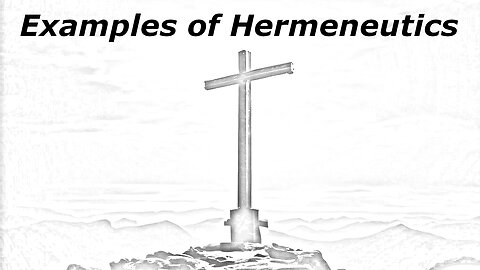 Examples of Hermeneutics