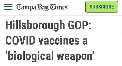 FL county Republicans call jab a #bioweapon, Biden impeachment updates, and more