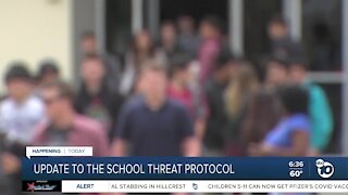 Local leaders working to update school threat protocol