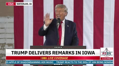 FULL SPEECH: President Donald J. Trump Delivers in Waterloo, Iowa - 10/7/2023
