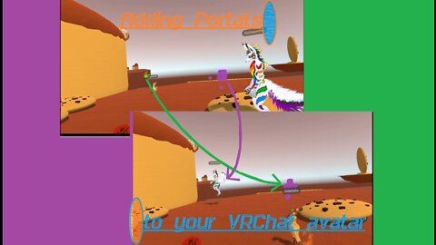 How to add portals to your VRChat avatar.