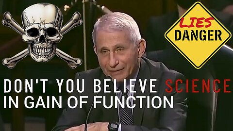 "Dr. 'Anthony Fauci's 'Gain of Function' Lies, Mental Abuse, & A Loss Of Freedom