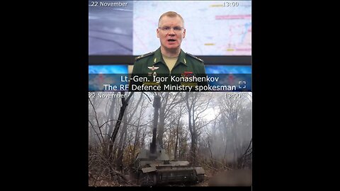 22.11.22 ⚡Russian Defence Ministry report on the progress of the deNAZIfication of Ukraine