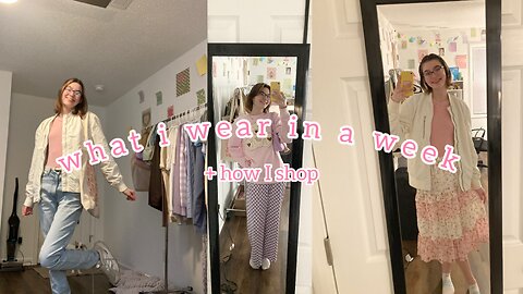 what I wear in a week | modest Christian teen girl fashion