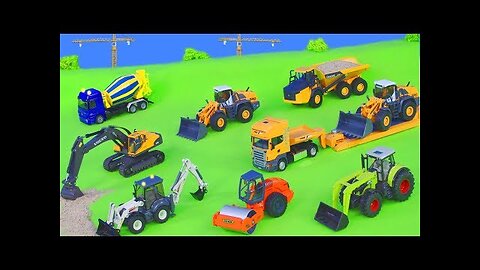 Verschiedene Spielzeug Feuerwehrautos für Kinder!