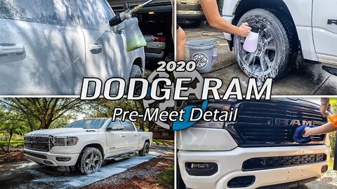 2020 Dodge Ram | Exterior Integrity, PRE-MEET DETAIL! Made this White Paint GLOSSY!