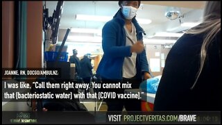 Project Veritas Whistleblower Reveals Possible Botched Administration of Vaccine on Kids