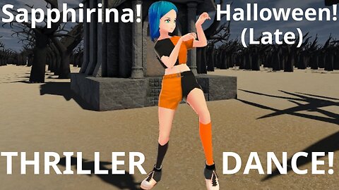 Anime Girl Thriller Dancing! [Late for Halloween] [Custom Model] [Sapphirina] #dance #mmd #halloween