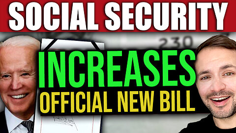 Social Security INCREASE (Official Bill) Eliminate Double Tax!! SSI SSDI SS VA SSA Benefits 2024