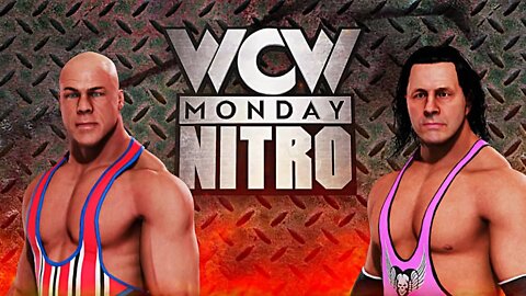 Kurt Angle Vs. Bret Hitman Hart - WCW MONDAY NITRO - WWE 2K20 - PC Gameplay - Full HD