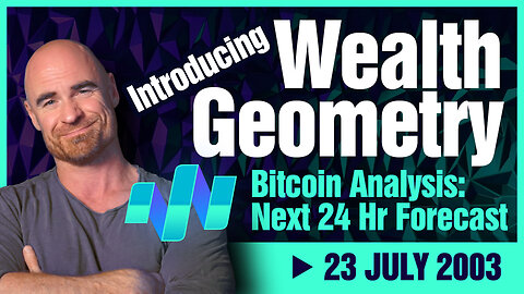 Introducing Wealth Geometry With a 24 Hour Forecast of Bitcoin