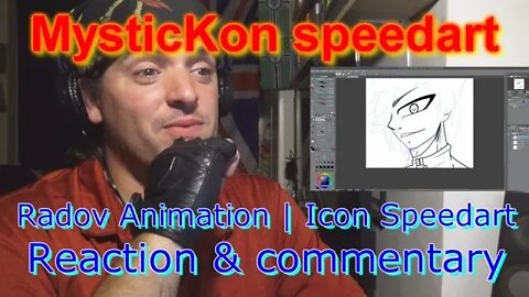 GF17: Reaction & commentary MysticKon speedart Radov Animation | Icon Speedart
