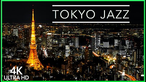 Jazz Nights in Tokyo - Vibrant Japanese Jazz Music (Instrumentals with Piano and Bass)