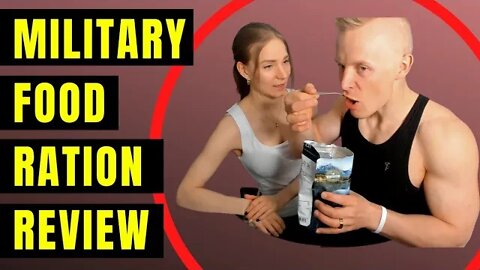 MILITARY MRE TASTE TEST - Estonian Defence Forces 24 Hour Food Ration Review with my Girlfriend