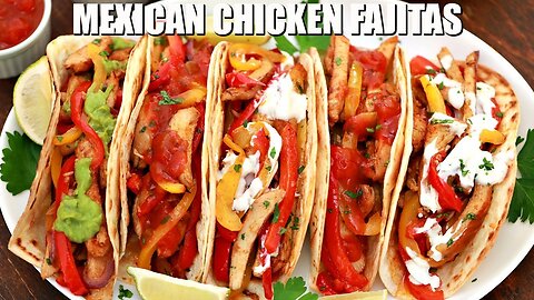 Mexican Chicken Fajitas - IKITCHENQUEEN
