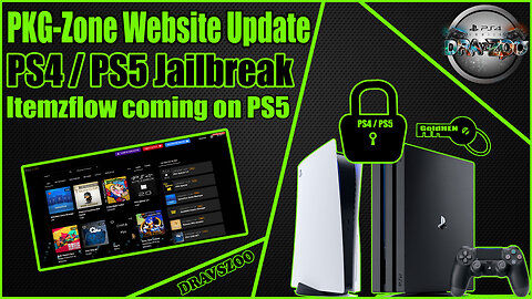 Updated PKG-Zone website | PS5 HB & PS5 Compatible PS4 FPKGs | PS4 HB Store| Itemzflow coming on PS5