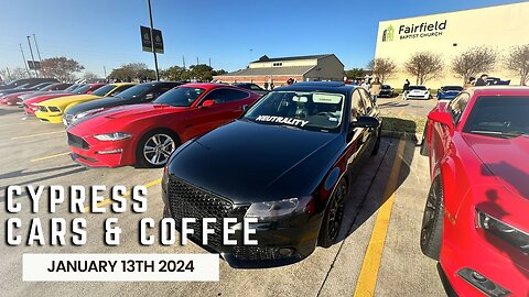 CYPRESS CARS AND COFFEE - TEXAS - JANUARY 2024