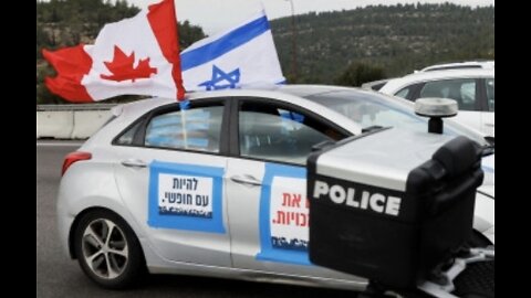ISRAELI TRUCKERS SOLIDARITY WITH CANADIAN BROTHERS