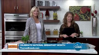 Thomas Breads // National Breakfast Month
