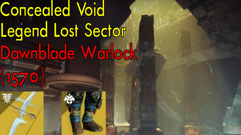 Destiny 2 | Concealed Void | Legend Lost Sector | Warlock (w/ Rain of Fire) | Season 18