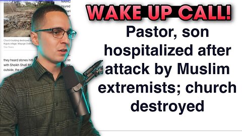 Pastor's son hospitalized after being attacked by EXTREMISTS. This should wake us up!