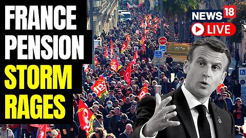 Paris Pension Protests | Violent Clashes In Paris Between Protestors & Police | France Protest 2023