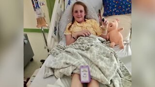 Kansas girl fighting brain cancer experiences 1st Chiefs game