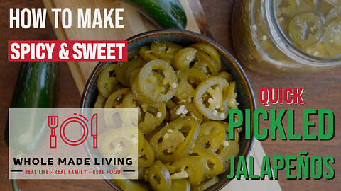 How to Make Quick Pickled Jalapenos (Spicy & Sweet)