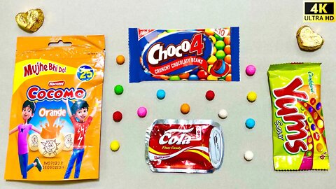 Lot’s of Candies ASMR, Candy Land Yumms, Cocomo Bisconni, Cola Fizzy Candy Satisfying 4k Videos