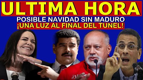 🔴SUCEDIO HOY! URGENTE HACE UNAS HORAS! POSIBLE NAVIDAD SIN MADURO - NOTICIAS DE VENEZUELA HOY