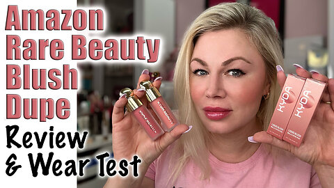 Amazon Rare Beauty Blush Dupe Review and Wear Test | Wannabe Beauty Guru