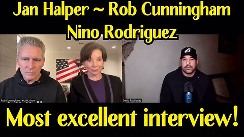 Dr. Jan Halper-Hayes: Most excellent interview w/ Rob Cunningham & Nino Rodriguez!