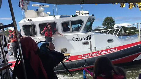 Children have water fight with Vancouver police for charity