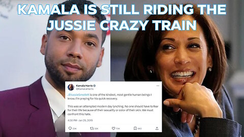 Kamala Harris Is Still Riding the Jussie Crazy Train 5 Years Later