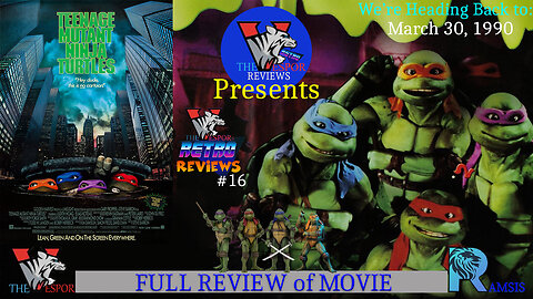 Retro Movie Review | Teenage Mutant Ninja Turtles (1990) | Full Review and Thoughts | The 1st Movie