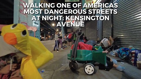 Walking One of Americas Most Dangerous Streets at night: Kensington Avenue