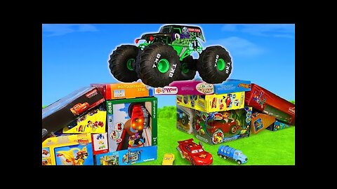 Monster Truck Obstacle Course for Kids