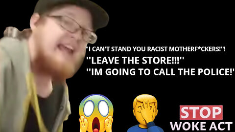 WOKE Vape shop worker LOSES IT and REFUSES to serve Trump supporter!