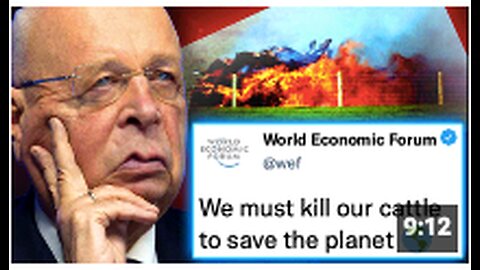 WEF Orders US Gov’t To Forcibly Seize Farms by 2025 and Burn Millions of Cattle