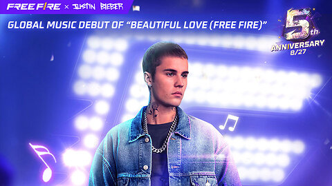 Justin Bieber X Free Fire - Beautiful Love (Free Fire) [Official Video]