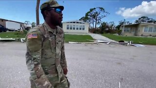 Florida National Guard going door-to-door in Southwest Florida