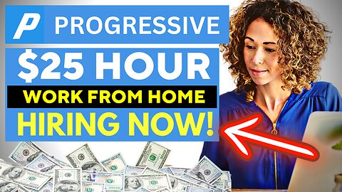 PROGRESSIVE WORK FROM HOME JOBS | HIRING NOW | HIGH PAYING JOBS 2023
