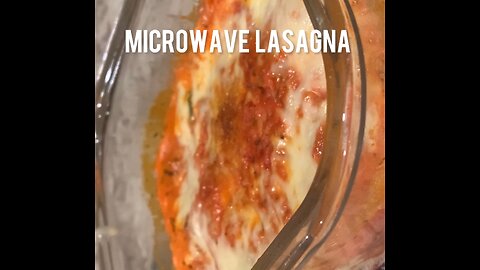 Microwave Lasagna Recipe