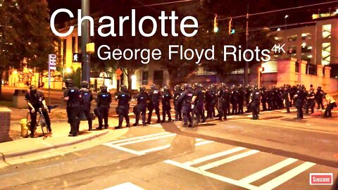 Charlotte Protests - George Floyd Riots - Crowds Gather to Protest - Charlotte Riots 2020
