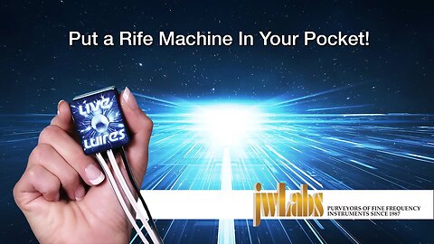 LiveWires - JWLABS' Pocket-Sized Rife Machine