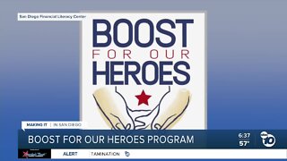 Financial program gives 'Boost for our Heroes'